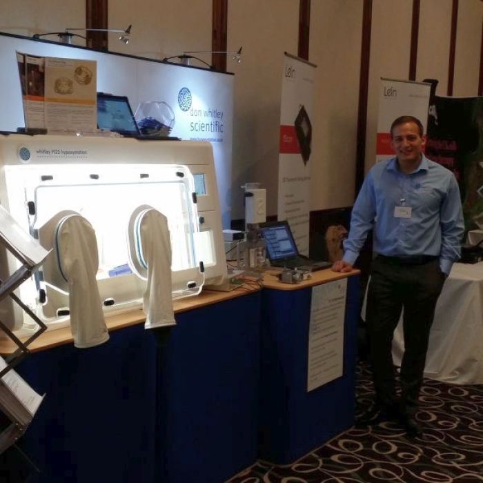 Don Whitley Scientific exhibit at TCES 2015
